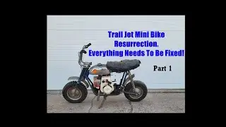 Vintage Trail Jet Mini Bike Rescue Part 1