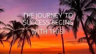 The journey to success begins with THIS! #shorts #motivation #inspiration #vision #success