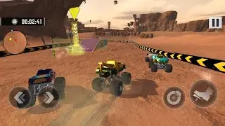 MONSTER TRUCK RACE // FACE THREE MONSTER TRUCK RACERS (1) // AR-GAMES