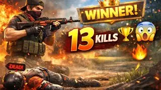 Day 5 🔥 13 Kills | Final Match Clutch 😱 Free Fire#freefire #hillingbattelbooyah #ff #gamingindia 