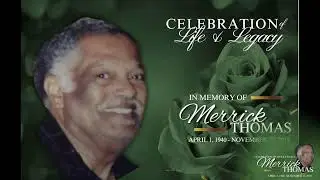 Celebration of Life for Merrick Thomas