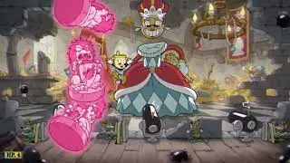 Cuphead DLC - The Queen Boss Fight [No Damage]