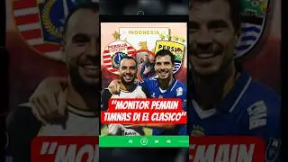 PANTAU PEMAIN TIMNAS! JOHN HERDMAN TONTON LAGA PERSIB VS PERSIJA