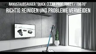Probleme vermeiden: Akkustaubsauger richtig reinigen