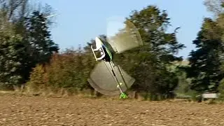 Logo 600 SE gekonnter 3D Kunstflug von Marius (13) , Speedflugtag Bad W&uuml;nnenberg Okt. 2014 *HD*