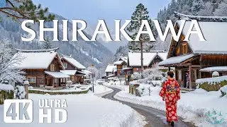 Winter in Shirakawa-go 4K ❄️ Discover Snowy Gassho Houses, Deep Snow & Timeless Village Life