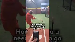 How hard do u need to hit to go D1?