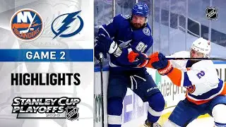 NHL Highlights | ECF, Gm2 Islanders @ Lightning - Sept. 09, 2020