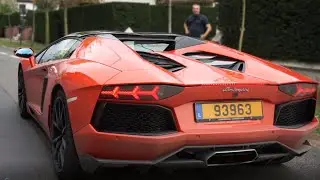 Zoute Grand-Prix Day 2 | SuperCars Finishing Tour | Lamborghini Loud Start-up sound