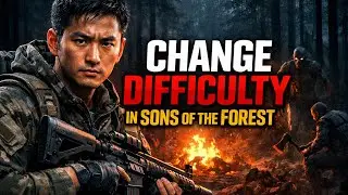 How to CHANGE DIFFICULTY in Sons of the Forest (Step by Step)
