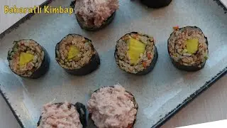 Baharatlı Kimbap - DdaengCho Kimbap - 땡초 김밥 - Korean Spicy Pepper Kimbap