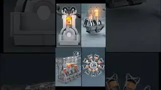 four stroke engine with different types of variations 🚂🚂