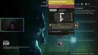 Destiny 2: Xur Location & Exotic Inventory | November 6th, 2020