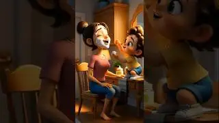 Cute Baby Does Mom&rsquo;s Makeup #cutebaby #kids #shorts