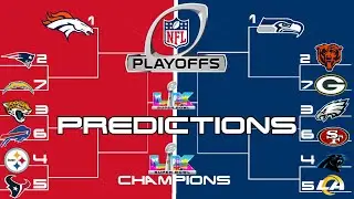 NFL PLAYOFF PREDICTIONS 🏈🏆