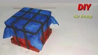 How to make PUBG Air Drop crate from cardbord