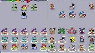Merge Monster Alphabet Lore Max Level Gameplay (New Update)