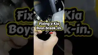 Repairing a Kia Attacked by the Kia Boys 🛠️❌