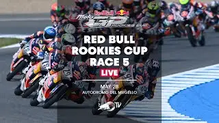 Red Bull MotoGP Rookies Cup Race 5 LIVE