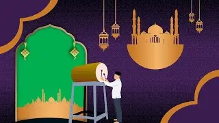 #003 VIDEO KOSONGAN EID MUBARAK 1446 H || GREEN SCREEN || BACKGROUND ISLAMI || IDUL ADHA 2025