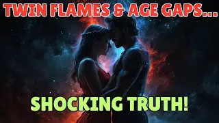 HERE'S Why Do Twin Flames Have an AGE GAP? The Shocking TRUTH You Need to Know | Divine Flames