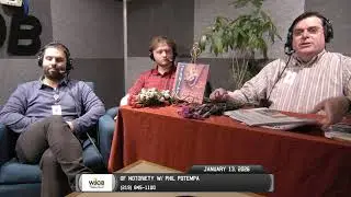 OfNotoriety Radio Show Jan. 13, 2026 with Host Phil Potempa and guest comic Michael Palascak.