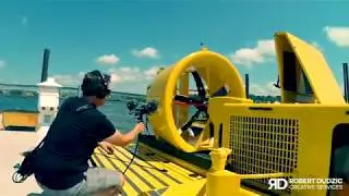 Recording sounds of Hovercraft