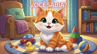 Curiosidades Sobre o Gato / Mundo Encantado Kids #youtubekids #aprender #videoeducativo