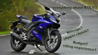 YAMAHA R15 v3 bs6 review | Slipper clutch | Everything | Price | Comparision