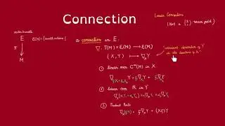 Geodesics (part 2) Definition of Connection