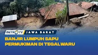 Diterjang Banjir & Longsor, Warga Tegalwaru Terpaksa Mengungsi