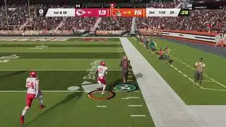 Amari Cooper shows speed around the end Madden NFL 23