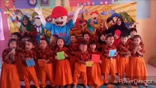 September ceria bersama antimo anak dari TK Bina Bangsa Bengkulu