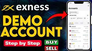 How to Open a Demo Account in Exness App | Exness Demo Account Setup