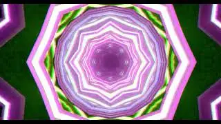4K Screensaver | Mesmerizing Neon Kaleidoscope Tunnel &ndash; 10H Infinite Loop