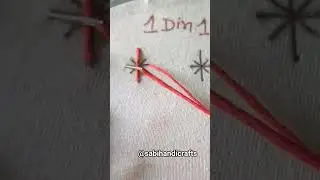 FAST Embroidery Hack You Need to Know Right Now! #shorts