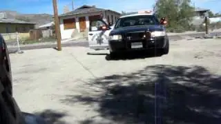 Cop gives ticket in my own driveway then crosses out under duress in signature