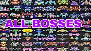ALL BOSSES FOR SPACE SHOOTER BY ROCKET STUDIO #100