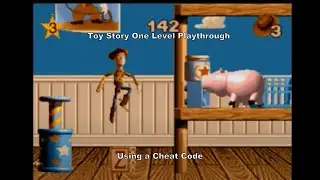 Toy Story One Level Playthrough using a Megadrive Cheat Code :D #Megadrive #Sega #MD #CheatCodes