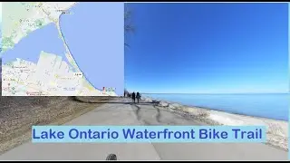 Lake Ontario Waterfront Bike Trail - Hamilton Ontario