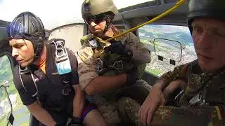 Airborne Top Parachute Jump Do27 jump Altenstadt 07 July 2018 1st Jump unedited