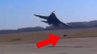Fighter Jet Nearly HITS Man - Daily dose of aviation