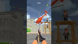 Уничтожаем врагов в Ropeman 3D #1/мультиигры