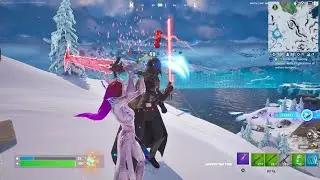 The Cube Queen VS Darth Vader in Fortnite