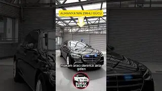 🇩🇪 Almanya&rsquo;nın Makam Arabası: Mercedes S-Guard #otomobil #fypシ #keşfet #carshorts #viral #araba