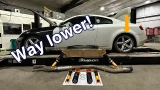 Installing Maxpeedingrods Coilovers On My G35!