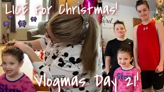 Head Lice!! Treatments & Cleaning! Family Game Day With Prizes! Vlogmas Day 21!