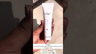 Sebogel Gel  gel for acne and oily skin with a combination of 6% Niacinamide & 2% Salicylic acid