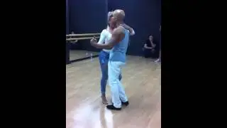 Look what happens when Ben & Marta dance Semba together...