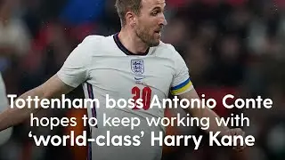 Antonio Conte hopes to keep working with &lsquo;world-class&rsquo; Harry Kane
